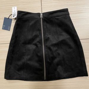 Aritzia Suede Mini Skirt